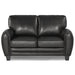 Rubin Loveseat in Black - 9734BK-2 - FAMSA Furniture (TX)