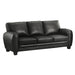 Rubin 2pc Set: Sofa, Love in Black - 9734BK*2 - FAMSA Furniture (TX)