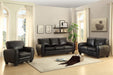 Rubin Loveseat in Black - 9734BK-2 - FAMSA Furniture (TX)