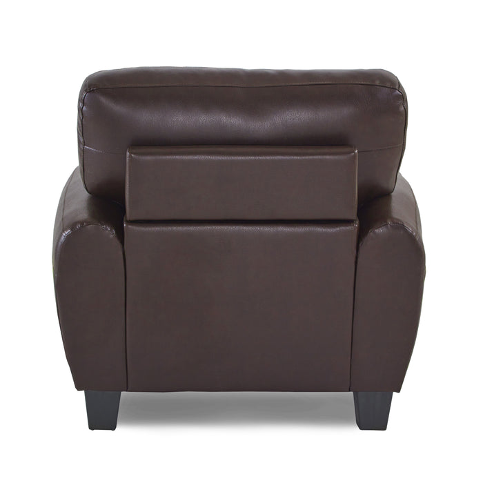 Rubin Chair in Brown - 9734DB-1 - FAMSA Furniture (TX)