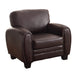 Rubin Chair in Brown - 9734DB-1 - FAMSA Furniture (TX)