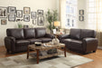 Rubin Loveseat in Brown - 9734DB-2 - FAMSA Furniture (TX)
