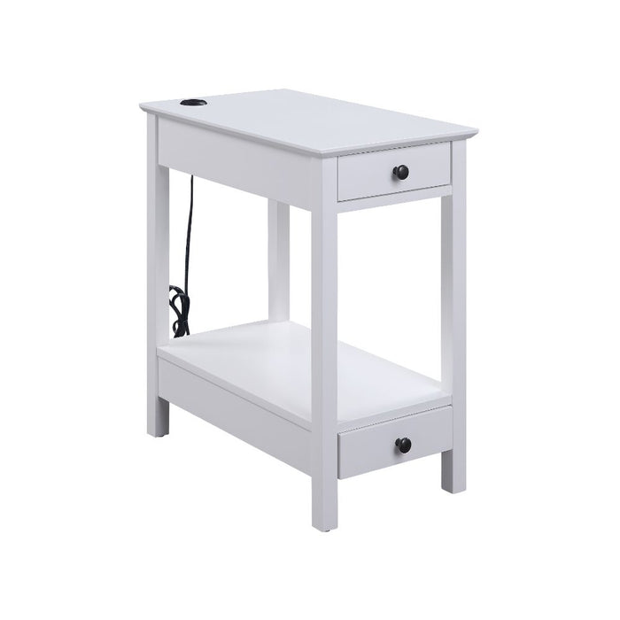 Byzad Accent Table w/USB Port