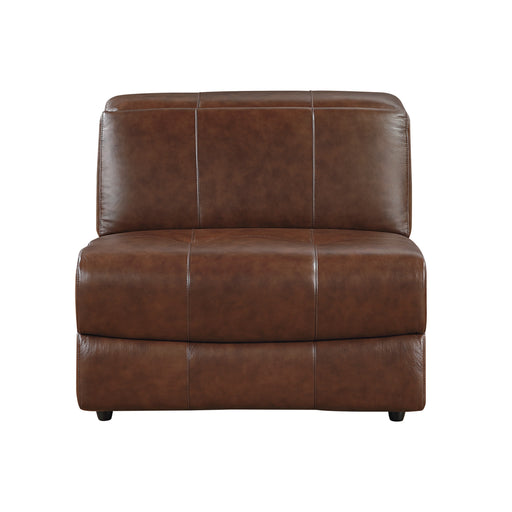 9790BRW-ARPWH Power Armless Reclining Chair with Power Headrest image