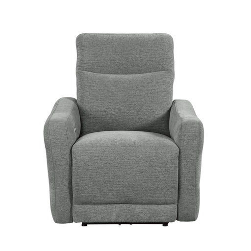 Edition Power Lay Flat Reclining Chair with Power Headrest and USB Port in Gray - 9804DV-1PWH - FAMSA Furniture (TX)