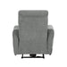 Edition Power Lay Flat Reclining Chair with Power Headrest and USB Port in Gray - 9804DV-1PWH - FAMSA Furniture (TX)