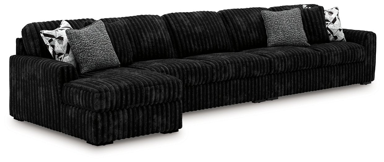 Midnight-Madness Sectional with Chaise - FAMSA Furniture (TX)