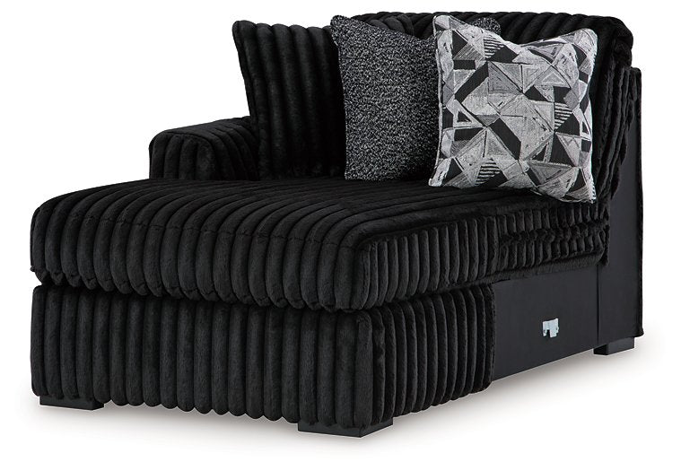 Midnight-Madness Sectional with Chaise - FAMSA Furniture (TX)