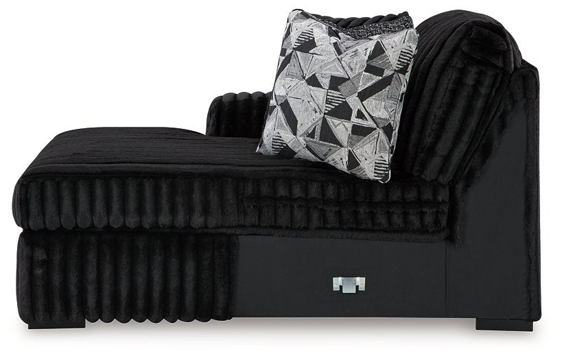 Midnight-Madness Sectional with Chaise - FAMSA Furniture (TX)