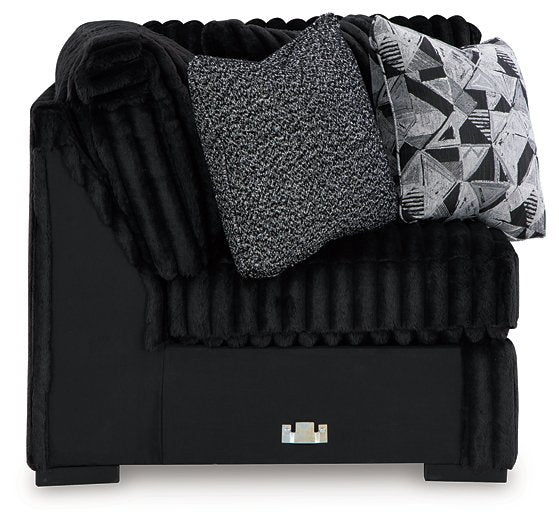 Midnight-Madness Sectional with Chaise - FAMSA Furniture (TX)