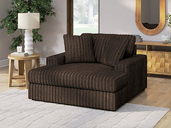Midnight-Madness Oversized Chaise