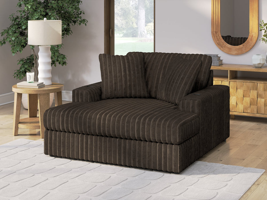 Midnight-Madness Oversized Chaise