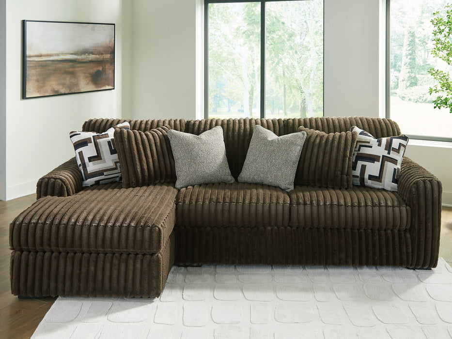 Midnight-Madness Sectional Sofa with Chaise - FAMSA Furniture (TX)