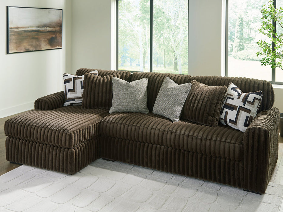 Midnight-Madness Sectional Sofa with Chaise - FAMSA Furniture (TX)