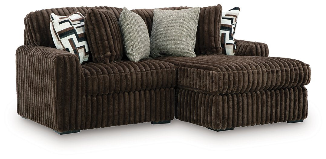 Midnight-Madness Sectional with Chaise - FAMSA Furniture (TX)