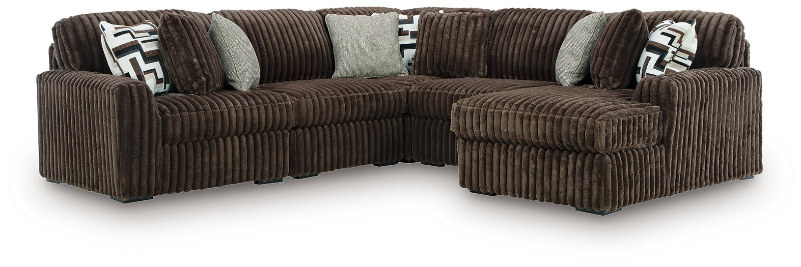 Midnight-Madness Sectional with Chaise - FAMSA Furniture (TX)