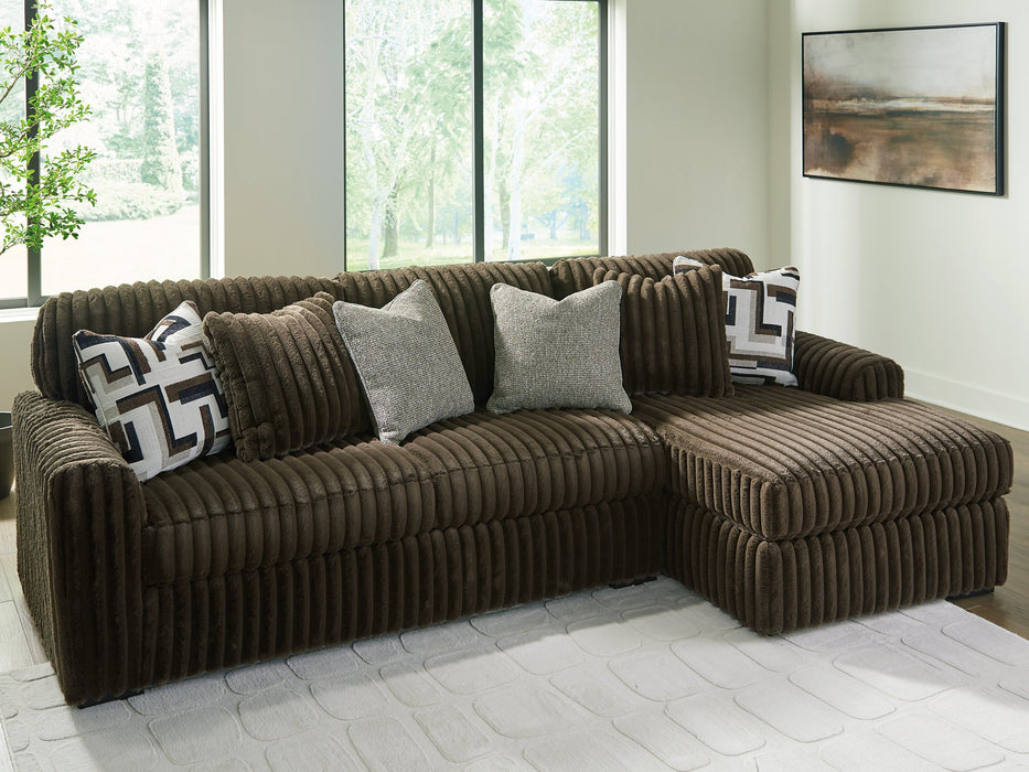 Midnight-Madness Sectional Sofa with Chaise - FAMSA Furniture (TX)