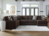 Midnight-Madness Sectional with Chaise - FAMSA Furniture (TX)