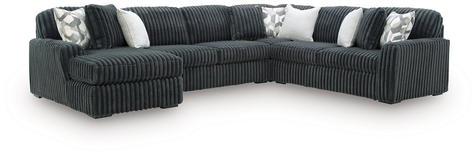 Midnight-Madness Sectional with Chaise - FAMSA Furniture (TX)