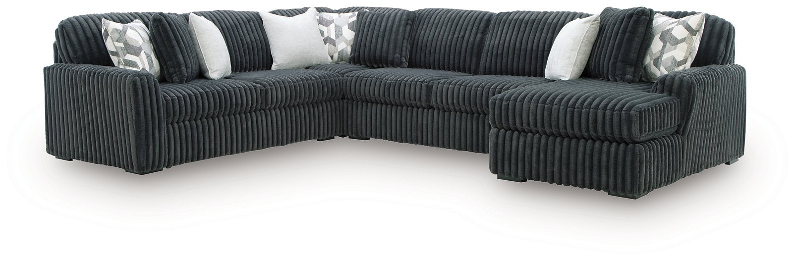Midnight-Madness Sectional with Chaise - FAMSA Furniture (TX)