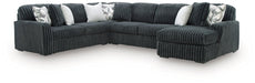 Midnight-Madness Sectional with Chaise - FAMSA Furniture (TX)
