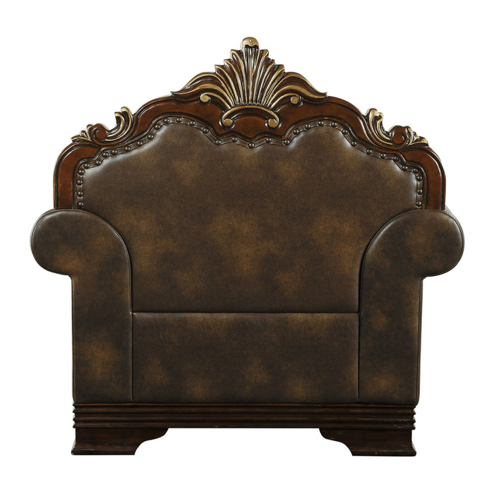 Croydon (2)Chair in Brown - 9815-1* - FAMSA Furniture (TX)
