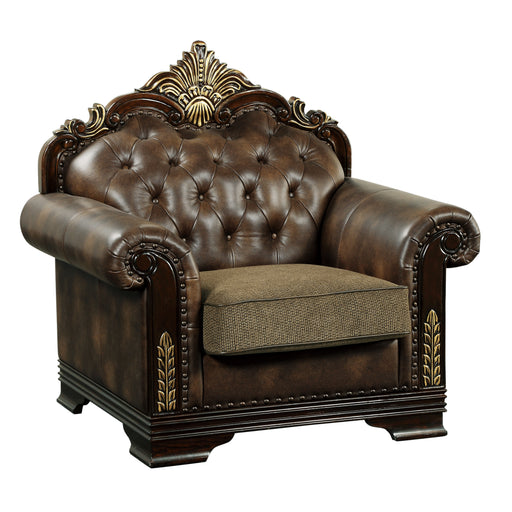 Croydon (2)Chair in Brown - 9815-1* - FAMSA Furniture (TX)