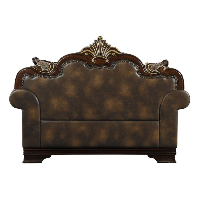 Croydon Loveseat in Brown - 9815-2* - FAMSA Furniture (TX)