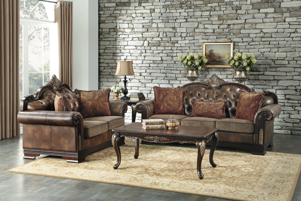 Croydon Cocktail Table in Cherry - 9815-30 - FAMSA Furniture (TX)