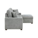Waitsfield 2-Piece Sectional with Right Chaise, Pull-out Bed and Hidden Storage in Gray - 9816GY*SC - FAMSA Furniture (TX)