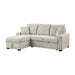 Waitsfield 2-Piece Sectional with Left Chaise, Pull-out Bed and Hidden Storage in Brown - 9816SN*2LCRL - FAMSA Furniture (TX)