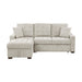 Waitsfield 2-Piece Sectional with Left Chaise, Pull-out Bed and Hidden Storage in Brown - 9816SN*2LCRL - FAMSA Furniture (TX)