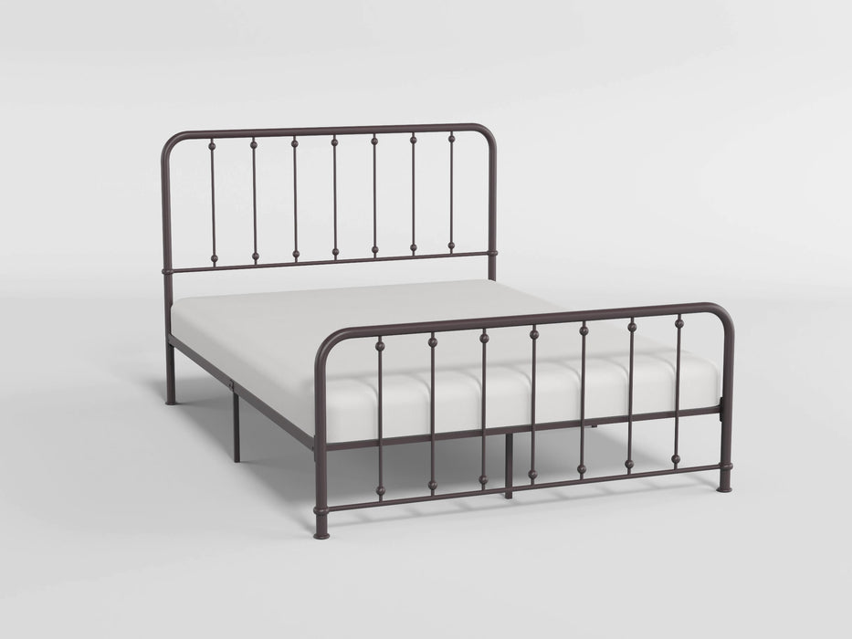 Larkspur Queen Platform Bed in Dark Bronze - 1638-1 - FAMSA Furniture (TX)