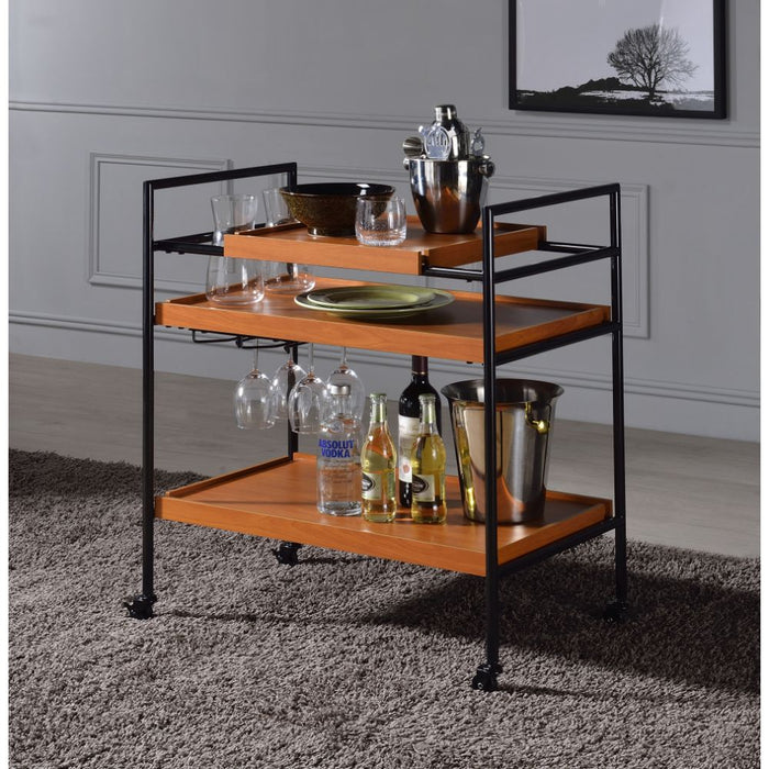 Oaken Serving Cart - Image 3