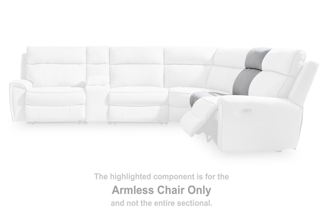 Social Pointe Reclining Sectional with Storage Console - FAMSA Furniture (TX)