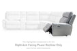 Social Pointe Reclining Sectional with Storage Consoles - FAMSA Furniture (TX)