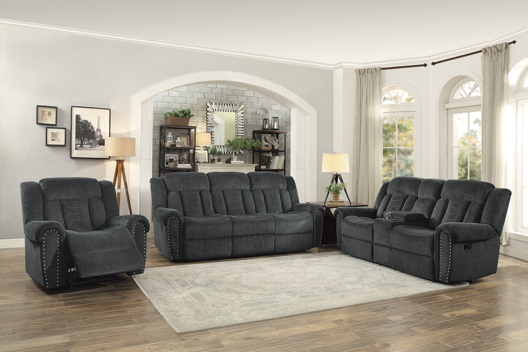 Nutmeg Double Reclining Sofa in Gray - 9901CC-3 - FAMSA Furniture (TX)