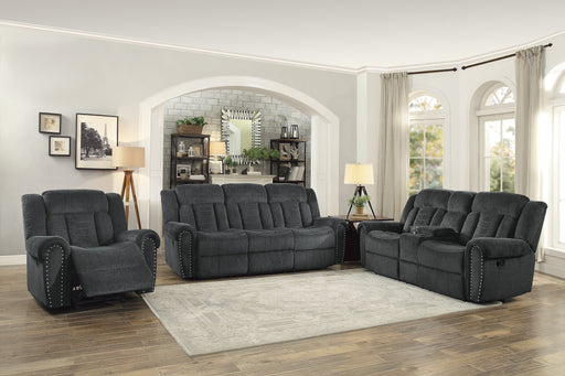 Nutmeg Double Reclining Sofa in Gray - 9901CC-3 - FAMSA Furniture (TX)