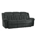 Nutmeg Double Reclining Sofa in Gray - 9901CC-3 - FAMSA Furniture (TX)