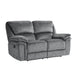 Muirfield Double Reclining Loveseat in Gray - 9913-2WC - FAMSA Furniture (TX)