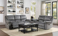 Muirfield Double Reclining Sofa in Gray - 9913-3 - FAMSA Furniture (TX)