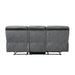 Muirfield Double Reclining Sofa in Gray - 9913-3 - FAMSA Furniture (TX)