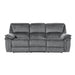 Muirfield Double Reclining Sofa in Gray - 9913-3 - FAMSA Furniture (TX)