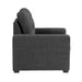 Mccafferty Chair with Pull-out Ottoman in Gray - 9916DG-1 - FAMSA Furniture (TX)