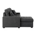 Mccafferty 2-Piece Sectional with Pull-out Bed and Left Chaise with Hidden Storage in Gray - 9916DG*2LCRL - FAMSA Furniture (TX)