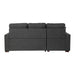 Mccafferty 2-Piece Sectional with Pull-out Bed and Left Chaise with Hidden Storage in Gray - 9916DG*2LCRL - FAMSA Furniture (TX)