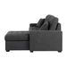Mccafferty 2-Piece Sectional with Pull-out Bed and Right Chaise with Hidden Storage in Gray - 9916DG*SC - FAMSA Furniture (TX)