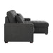Mccafferty 2-Piece Sectional with Pull-out Bed and Right Chaise with Hidden Storage in Gray - 9916DG*SC - FAMSA Furniture (TX)