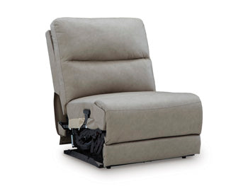 Narwhal Place Reclining Sectional with Storage Console - FAMSA Furniture (TX)