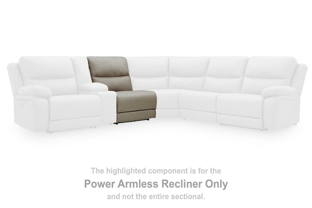 Narwhal Place Reclining Sectional with Storage Console - FAMSA Furniture (TX)